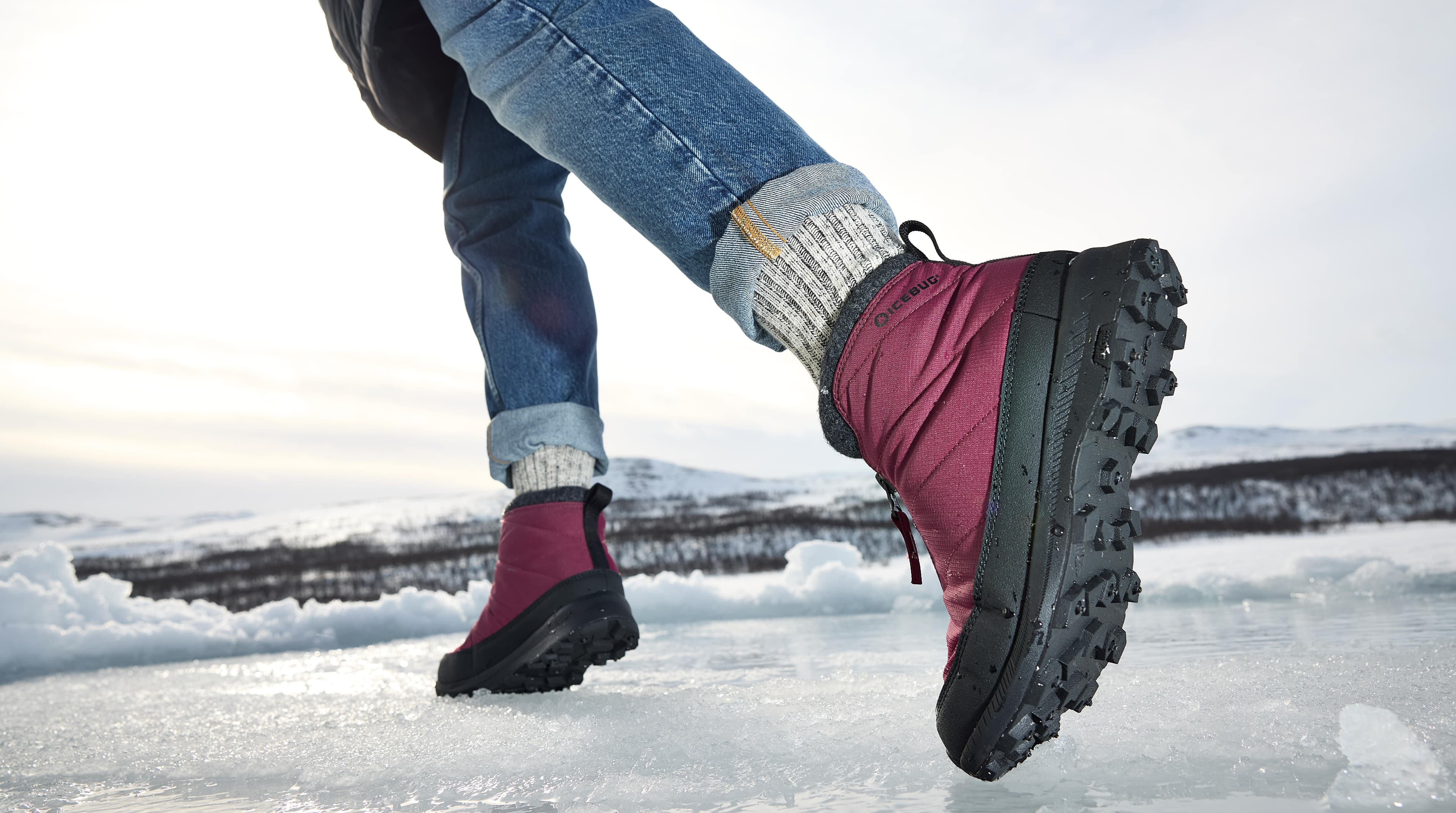 Bild på ett par skor från Icebug